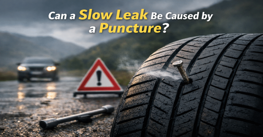 Can a Slow Leak Be Caused by a Puncture?