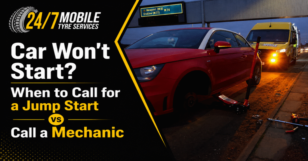 Car Won’t Start? Jump Start vs Mechanic Guide UK 2026